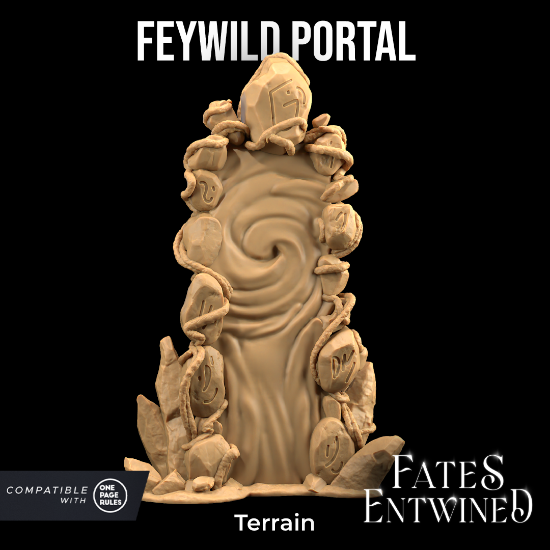 Faewild Portal | PRESUPPORTED | Fates Entwined